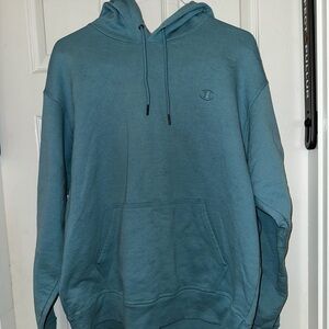 Champion Men's Teal Hoodie